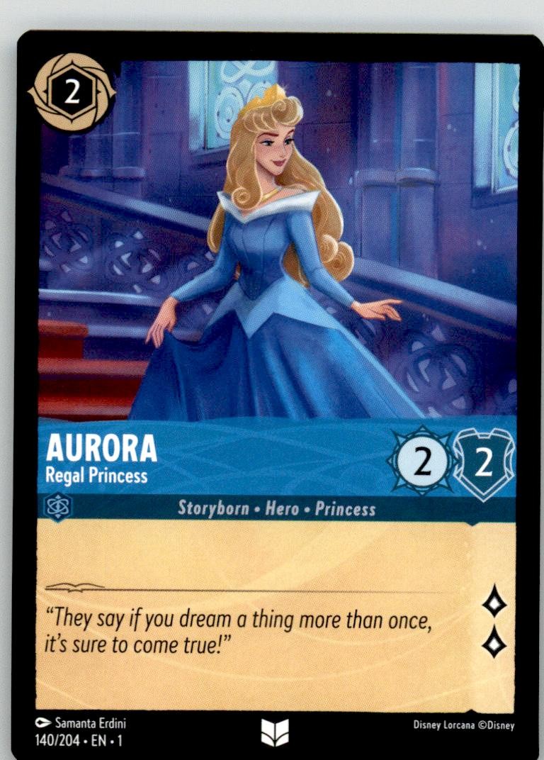 Aurora - Regal Princess 140/204 Uncommon The First Chapter Lorcana Near Mint