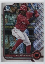 2022 Bowman Chrome Prospects Mega Box Mojo Refractor Michel Triana #BCP-75 04qn
