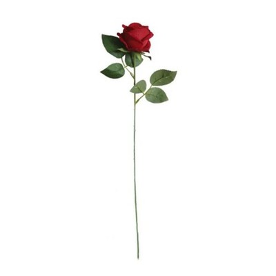 50 cm Künstliche Rose Blume Samt Einzelstiel Hochzeit Wohndeko -Go ds- 4,19