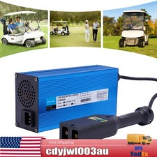 for EZGO 12A Golf Cart Battery Charger Charger-D Plug 36 Volt Golf Cart Charger