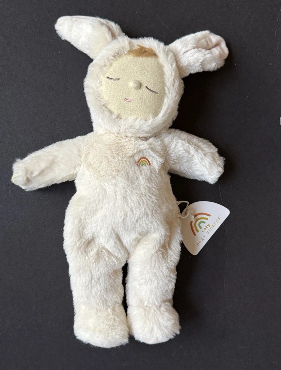 RARE NEW *DOZY DINKUM Cozy Dozy BUNNY MOPPET Olli Ella Cream SO