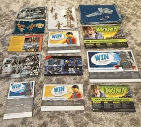 Lego Star Wars vintage Instruction Manuals only Lot of 13