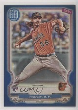 2020 Topps Gypsy Queen Indigo /250 Hunter Harvey #197 Rookie RC 04it