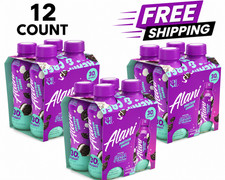 Alani Nu High Protein Shake Cookies  Cream 30g Protein 12 Count