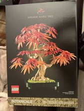 LEGO Botanicals Japanese Red Maple Bonsai Tree 1034 - BOX AND INSTRUCTIONS ONLY