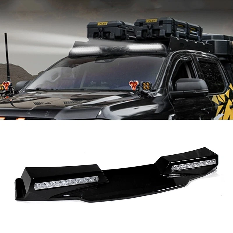 For Ford F150 F-150 2021-2023 Lamp Model Roof Top Light Bar with LED DRL Black Foto 4 de 4