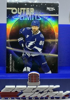 SkyBox 2025-26 Metal Universe Outer Limits Gold Nikita Kucherov OL-63 /99