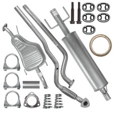 Auspuffanlage Schalldämpferset Auspuff für Opel Astra G 2 II 1.4 1.6 Stufenheck