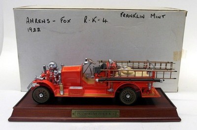 Franklin Mint 1/32 Scale Diecast - R11 TL 77 Ahrens Fox R.K.4 1922 Fire Engine