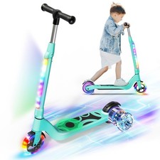 5.3" Electric Scooters for Kids Ages 6-12 Pink E Scooter With LED light