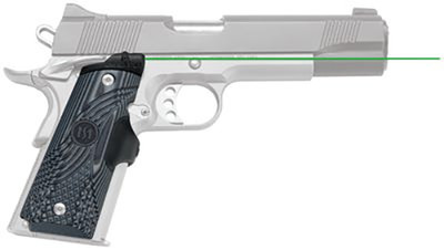 Crimson Trace Master Series Grey Lasergrip w/ Green Laser for 1911