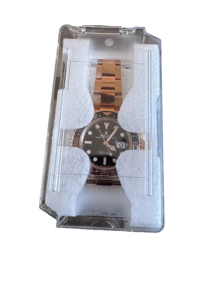 Paquete de 10 cajas de servicio de almacenamiento de ataúd de reloj RSC para relojes Rolex envío rápido Foto 2 de 4