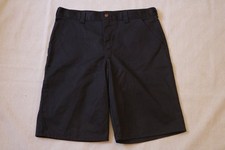 Dickies Men's Black Work Shorts Size 38 12" Inseam Cotton Blend Workwear
