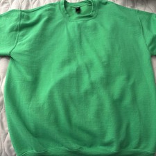Gildan Adult Cotton/Polyester Crew Neck  Sweatshirt green