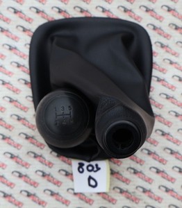 PEUGEOT 107 TOYOTA AYGO CITROEN C1 GENUINE GEAR STICK GAITER LEATHER + KNOB HEAD