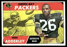 Herb Adderley 1968 Topps #131 Green Bay Packers VG+