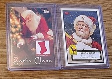 2007 Topps Baseball Santa Clause Lot 1952/relic