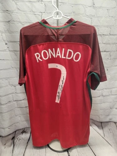 Cristiano Ronaldo Signed Portugal Nike Soccer Jersey