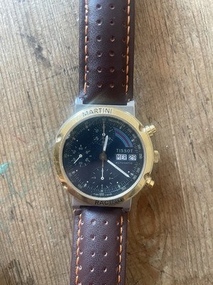Tissot Martini Racing Chronograph Automatik Valjoux 7750 Vintage