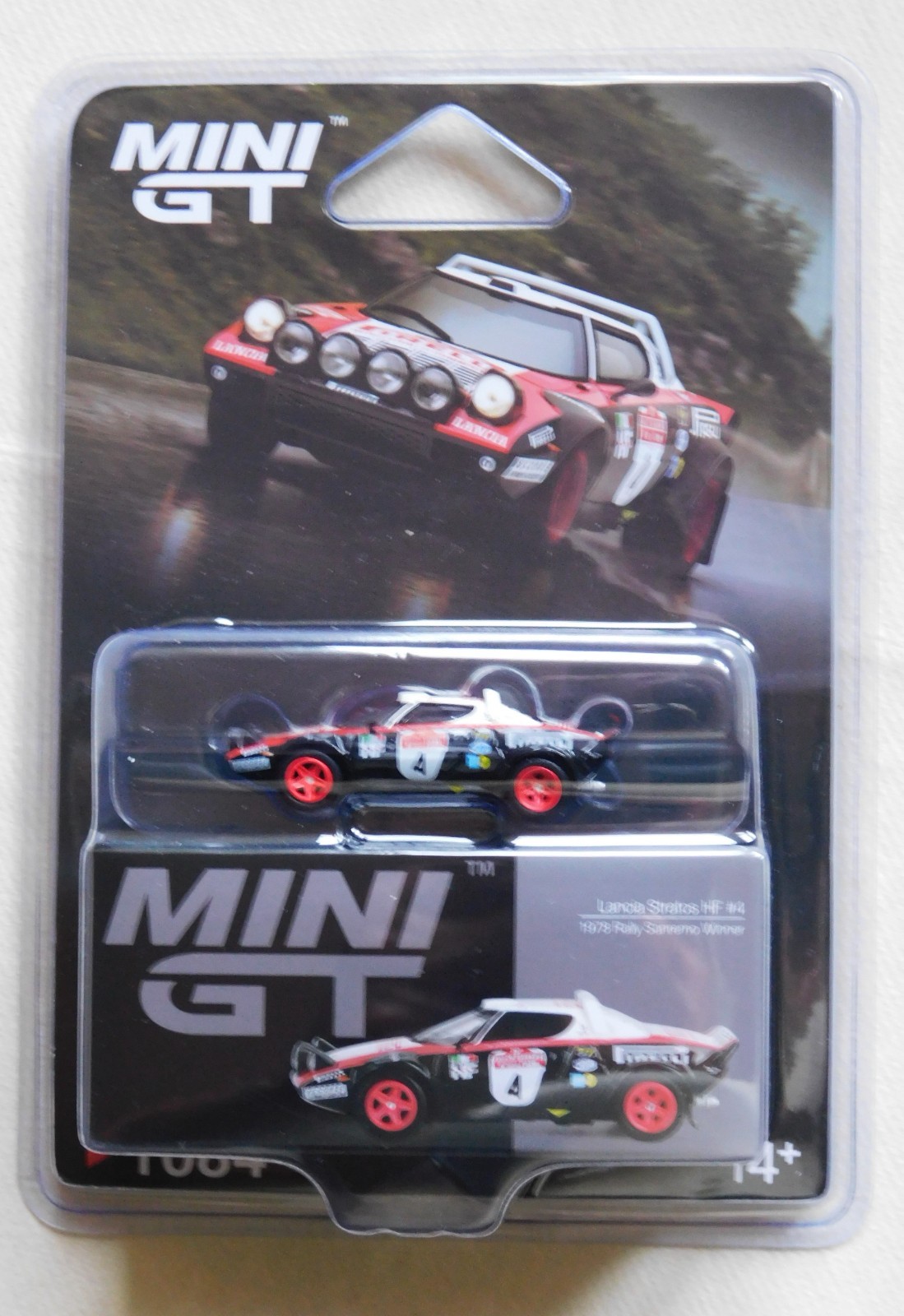 LANCIA STRATOS HF #4 - Winner Rally Sanremo '78 - MGT01084-BL -  Blister pack