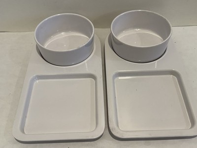 Crofton Soup & Sandwich Duo Lot of 2- Melamine divided lunch Tray