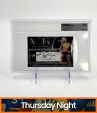 TORRIE WILSON WWE NOIR AUTHENTIC CUT SIGNATURE CUSTOM CARD BGS AUTHENTIC AUTO