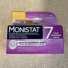 Monistat 7 Cream Combo Pack 7 count Exp 2020