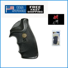 Ergonomic Pachmayr K and L Frame Grips - Stylish Finish for Firearm Enthusiasts