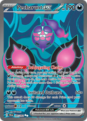 Pecharunt ex 085/064 Shrouded Fable Ultra Rare Holo