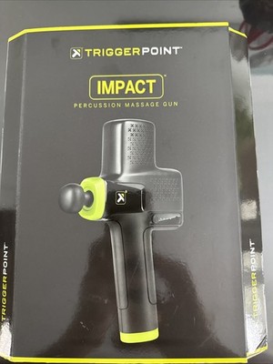 TriggerPoint US Impact Percussion Massage Gun - 4 Speeds, 2+ Hour Battery
