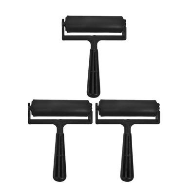  3 Pcs Farbwalzen Für Den Druck Druckzubehör Tapeten -Glättungswerkzeug