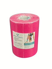 PREMIUM KINESIOLOGIE  TAPE  - 10 CM x 5 METER   IN  PINK  SCHMUCKJAGD