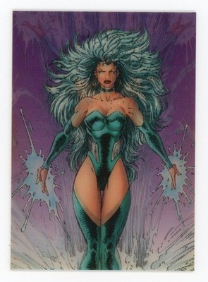 YOUNGBLOOD 1995 SKYBOX WIGGLE INSERT CARD W4 RIPTIDE CHASE