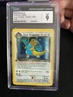 Dark Dragonite Holo 1st Edition CGC 9 5/82 Team Rocket 2000 Pokemon