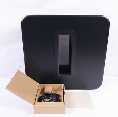SONOS SUB 4 WIRELESS SUBWOOFER WITH POWER CORD | SUBG4US1BLK