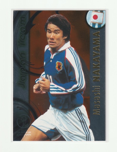 PANINI 2002 WORLD CUP TEAM JAPAN J19 [ MASASHI NAKAYAMA ] FOIL INSERT