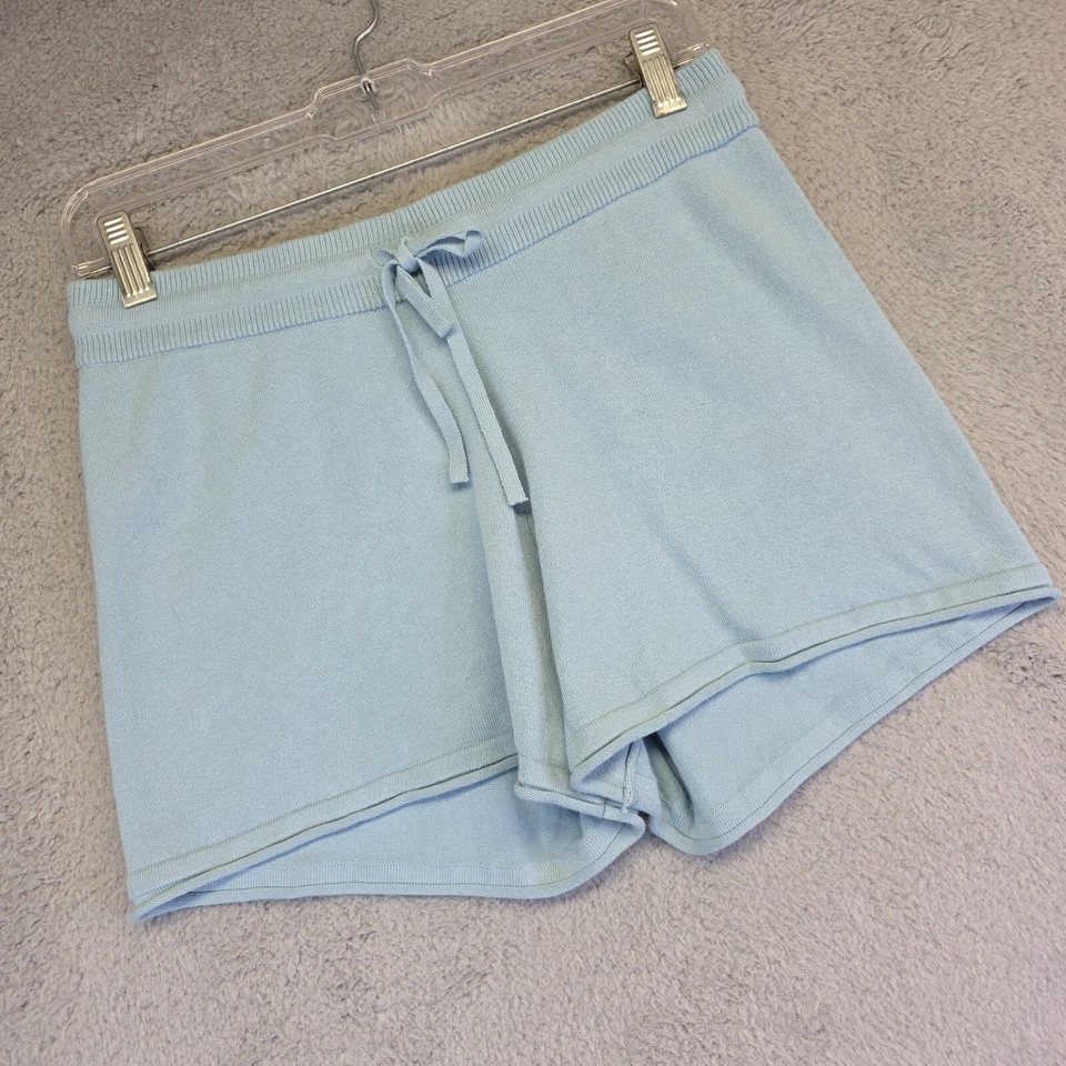 Pantalones Cortos Banana Republic Para Mujer XS Azul Terrycloth Salón Informal Verano Suave Foto 2 de 4