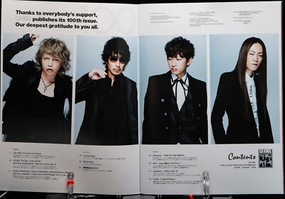 L'Arc~en~Ciel LE-CIEL 2019 Vol.100 Japan Fan Club Official Book