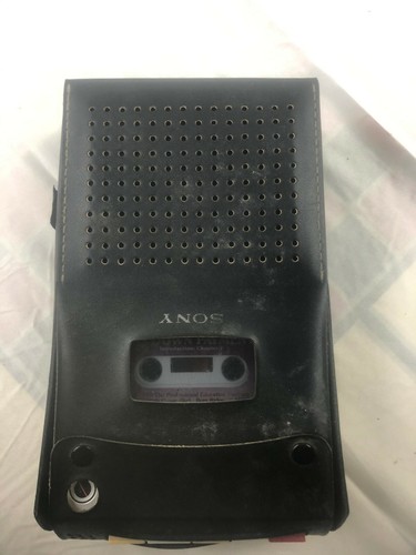 Sony TC-110 Tape Recorder Cassette Player w/Case Japan 1970s