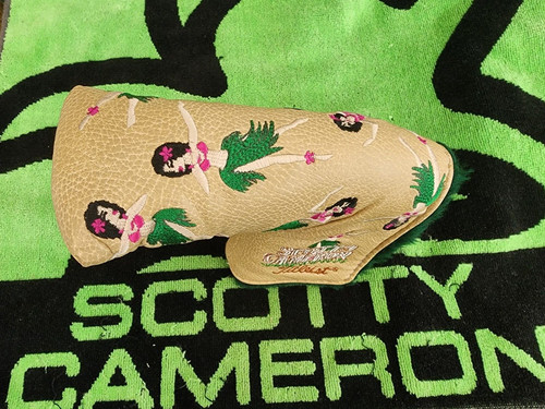 Scotty Cameron 2009 Hula Girl Hawaii Putter head cover Headcover⛳⛳⛳MINTY