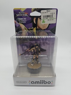 Super Smash Bros. SSB Dark Pit Kid Icarus Nintendo Switch Amiibo WII U 3DS