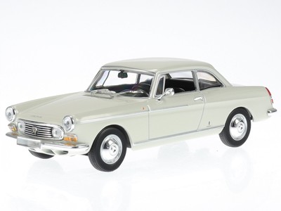 Peugeot 404 Coupe 1962 white diecast modelcar 940112920 Maxichamps 1:43