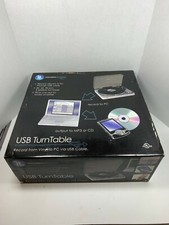 Innovative Technology ITUT-201 USB Turntable Record From Vinyl To PC/Mac