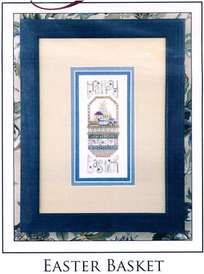Drawn Thread EASTER BASKET Cross StitchSS Chart ONLY ~ spring