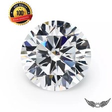 Diamante Moissanite da 10 ct colore D chiarezza VVS1 certificato autenticità GRA