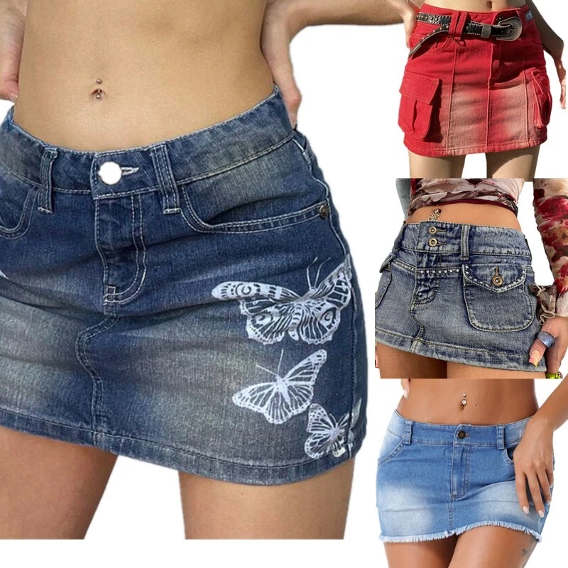 Summer denim skirt 2025