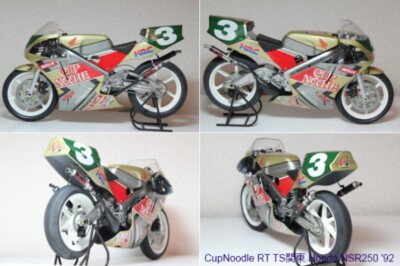 オートバイ・バイク TAMIYA CUP NOODLE HONDA NSR 250 Tamiya 1/12 Motorcycle Series Cup Noodle Honda Nsr250 | eBay