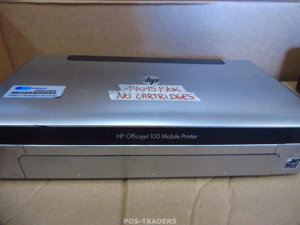Imprimante à jet d'encre thermique HP Officejet 100 Mobile A4 CN551A USB BT -... - Photo 1/4