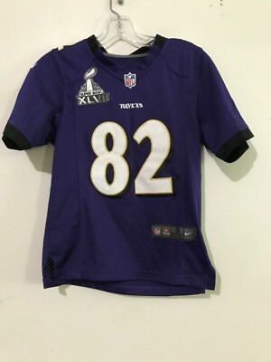 NFL Ravens #82 Size S Nike Authentic Stitched Smith Jersey