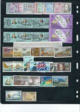 WORLDWIDE circa 1970s CAPTAIN COOK BICENTENNIAL large assortment MNH (11 scans)